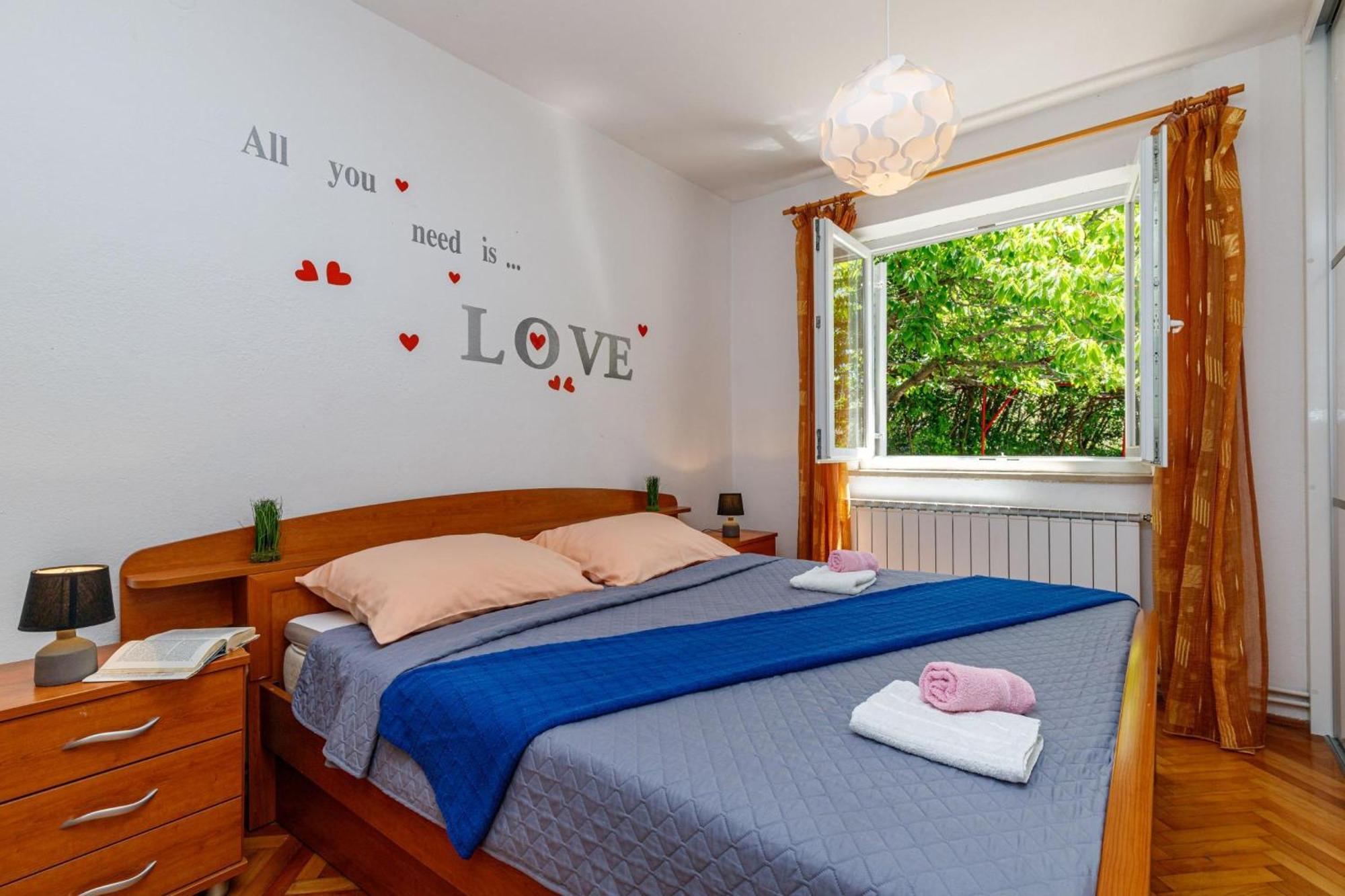 Seaview Apartment Tina Krk Island - Happy Rentals Krk Town Exterior foto